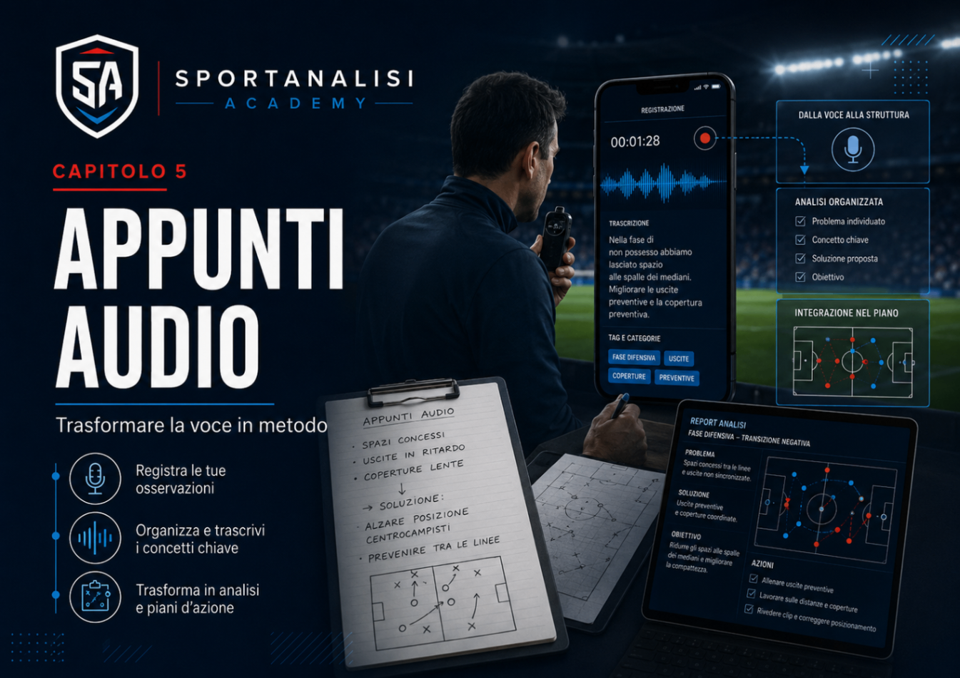 Dagli appunti audio al report
