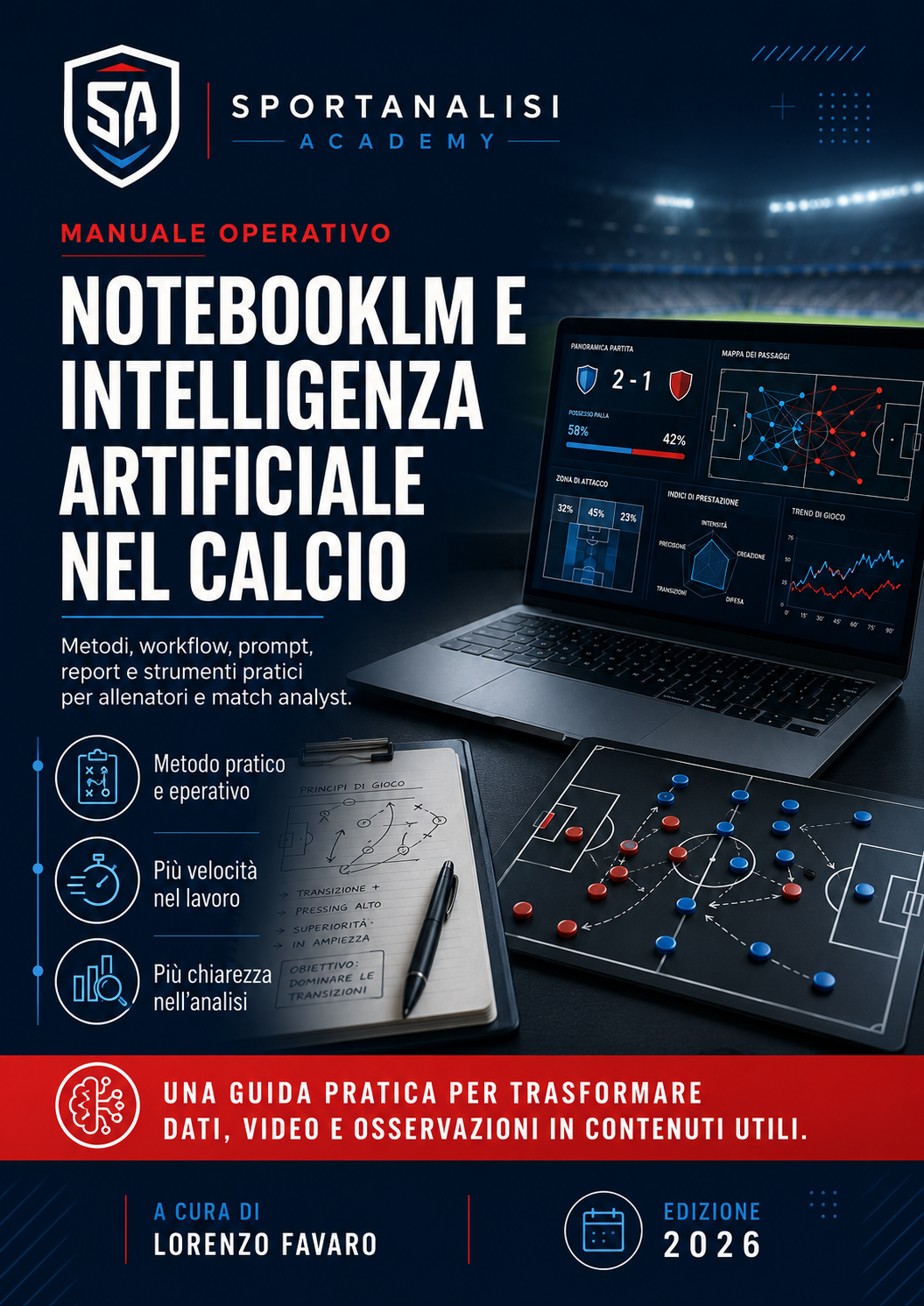 Manuale di anteprima NotebookLM nel Calcio